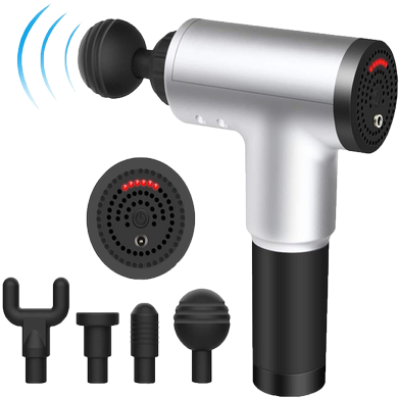Picture of Body massage gun,Electric Vibration Body muscle massager Fascial Gun & Recovery device,fascia,body massage machine,Facial Body Massage Gun - Multicolor