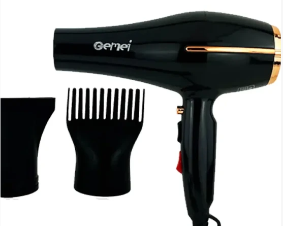Picture of Gemei Gm-1780 Professional Hair Dryer for Women — 3000W Black - Multicolor