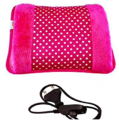 Picture of Electric Hot Water Bag / Heat Pillow and Pain Remover By Shop Exclusive - Multicolour - hot water bag - Multicolor