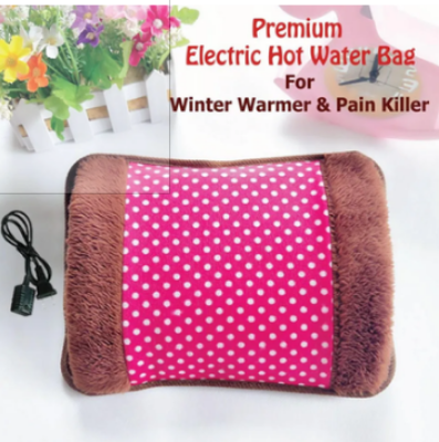 Picture of Electric Hot Water Bag / Heat Pillow and Pain Remover By Shop Exclusive - Multicolour - hot water bag - Multicolor