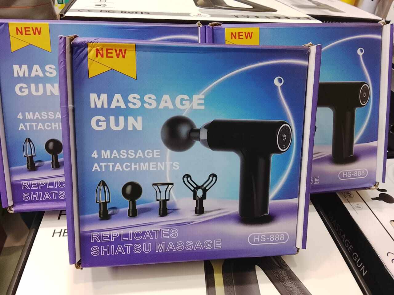 Picture of Percussion Gun Relief HS-888 Massage Gun - Multicolor