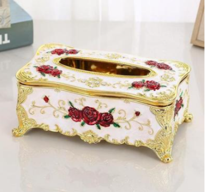 Picture of Luxury Style Tissue Box Fashion High Grade Home Office Hotel Car Facial Tissue Box Case Holder Tissue Box Paper Holder Home Hotel Décor image Luxury Style Tissue Box Fashion High Grade Home Office Hotel Car Facial Tissue Box Case Holder Tissue Box Paper  