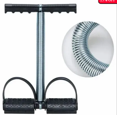Picture of Single Spring Multipurpose Tummy Exerciser its use will make your stomach and body fit - Multicolor