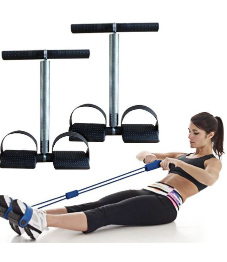Picture of Single Spring Multipurpose Tummy Exerciser its use will make your stomach and body fit - Multicolor