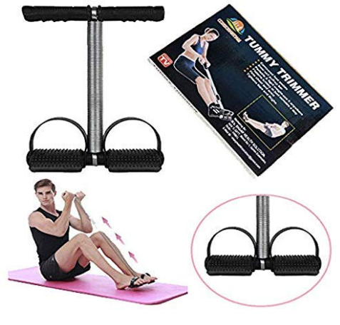 Picture of Single Spring Multipurpose Tummy Exerciser its use will make your stomach and body fit - Multicolor