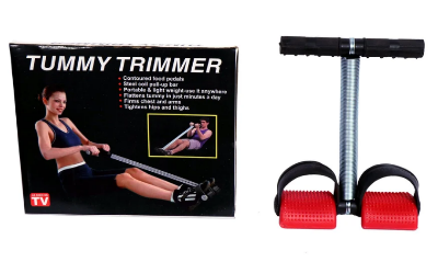 Picture of Single Spring Multipurpose Tummy Exerciser its use will make your stomach and body fit - Multicolor