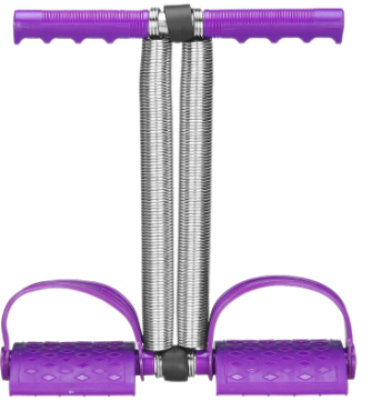 Picture of Tummy Double Spring Fitness Trimmer Multipurpose Fitness Equipment For Men And Women - Multicolor