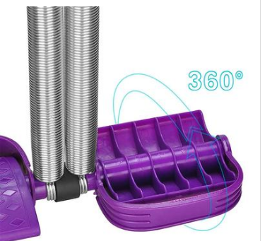 Picture of Tummy Double Spring Fitness Trimmer Multipurpose Fitness Equipment For Men And Women - Multicolor