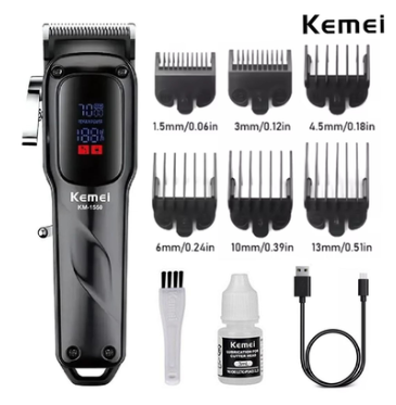 Picture of Kemei KM-1550 Professional Hair Clipper and Beard Trimmer Salon Series for Men 