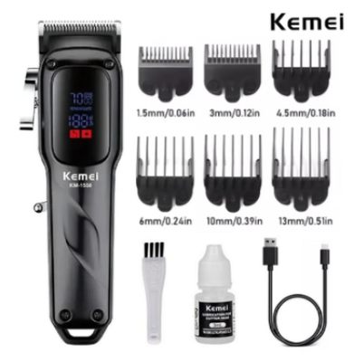Picture of Kemei KM-1550 Professional Hair Clipper and Beard Trimmer Salon Series for Men 