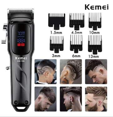 Picture of Kemei KM-1550 Professional Hair Clipper and Beard Trimmer Salon Series for Men 