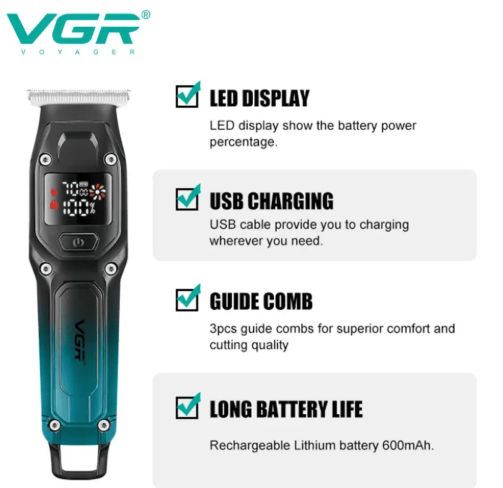 Picture of VGR V-964 Hair Clipper and Beard Trimmer for Men  