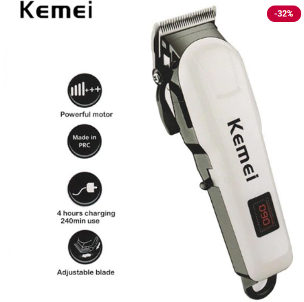 Picture of Kemei Km-809 A Rechargeable Electric Trimmer