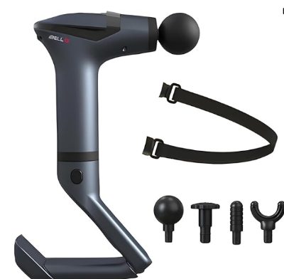 Picture of IBELL SL-887 Seperable Vibrating Massage Gun | Percussion Muscle Massager with 12 Speed Levels for Full Body Pain Relief of Neck, Shoulder, Back, Foot for Men & Women - Multicolor
