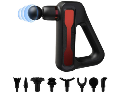 Picture of Facial Gun Hb 003 Full Body Massager For Neck Shoulder Legs - Multicolor
