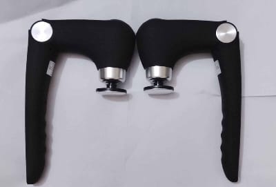 Picture of Portable Foldable Massage Gun Heat Cold Head Rotatable Design Professional Handheld Massager Whole Body Back Neck Muscle - Multicolor