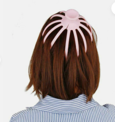Picture of Claw Head Massage Stress Relief Hair Therapy Rolling Ball Scalp Massager Machine