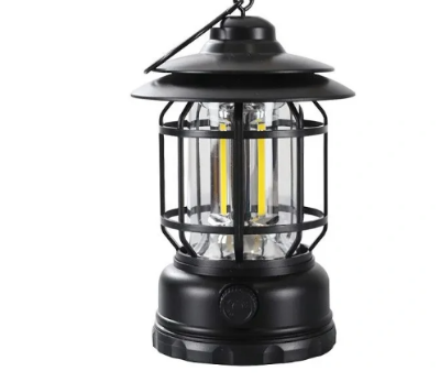 Picture of Camping Lanterns Protable Flashlights Led Night Light Portable Emergency Searchlight Hanging Light for Outdoor Camping Hiking,Fishing - Multicolor