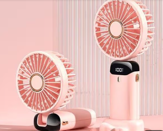 Picture of Handheld Fan, Mini Portable Personal Fan USB Rechargeable - Multicolor