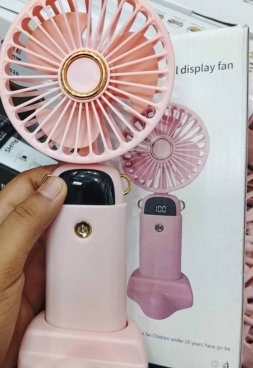 Picture of Handheld Fan, Mini Portable Personal Fan USB Rechargeable - Multicolor