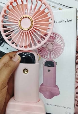 Picture of Handheld Fan, Mini Portable Personal Fan USB Rechargeable - Multicolor