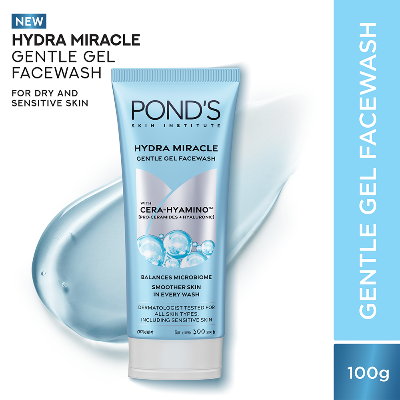 Picture of Pond's Face Wash Hydra Miracle Gentle Gel 100g