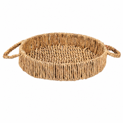 Picture of Gorgeous Handicrafts Tray Round WH natural D26-BAS-123 DORI