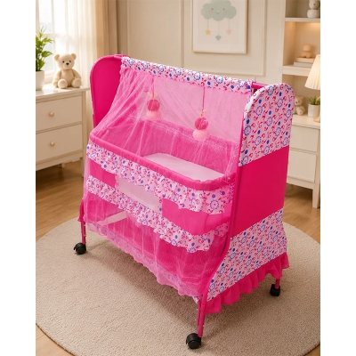 Picture of Baby Dolna 732  | baby Swing  -  Pink