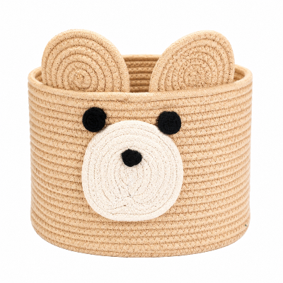 Picture of Gorgeous Handicrafts Basket round Cotton brown D26-BAS-003, BANI
