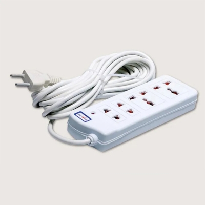 Picture of (2 Meter) Multi Plug ML-017 Multiplug 4 Port Extention Socket Multiplug