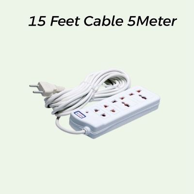 Picture of (5Meter)Multi Plug Multiplug 4 Port Extension Socket 