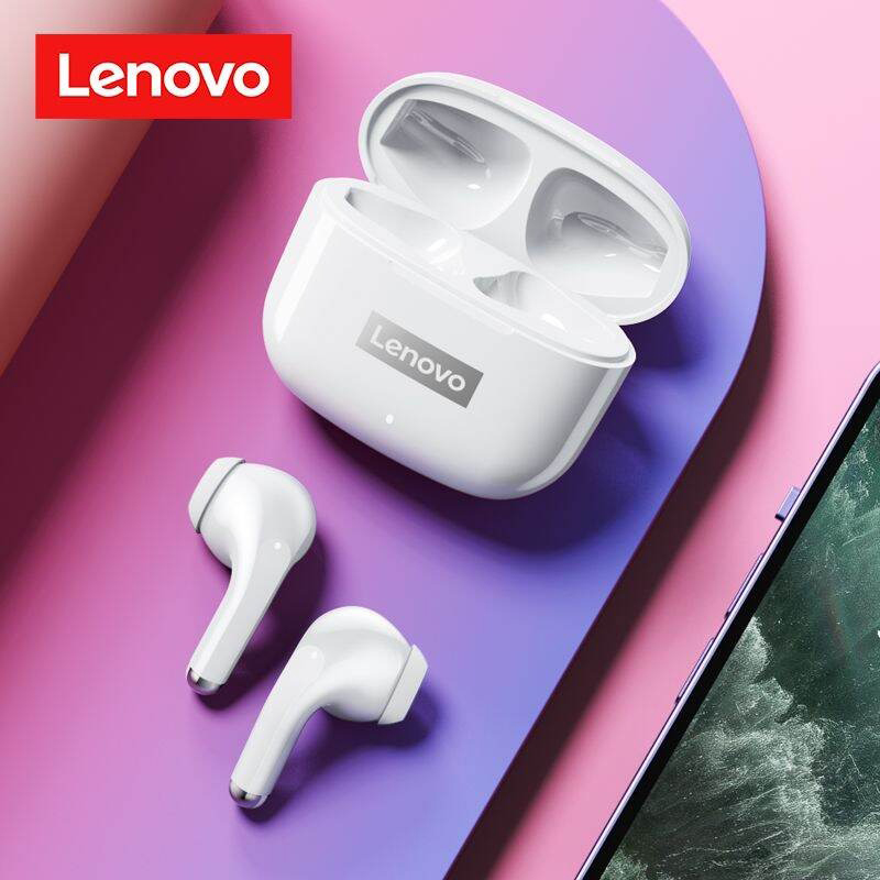 Picture of Lenovo Livepods Airpods_Pro True Wireless Bluetooth Earbuds with Volume Control and Touch Sensor - Multicolor