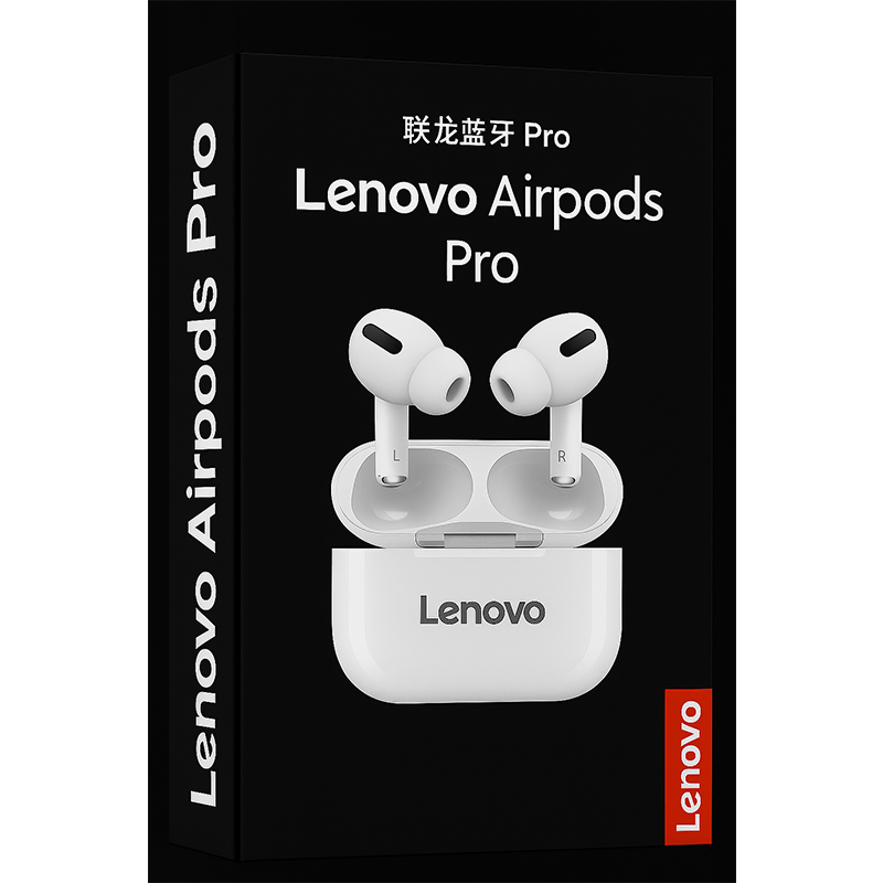 Picture of Lenovo Livepods Airpods_Pro True Wireless Bluetooth Earbuds with Volume Control and Touch Sensor - Multicolor