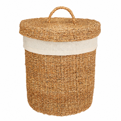 Picture of Gorgeous Handicrafts Basket round seagrass natural D26-FHE-BAS-005ERIC ROUND 2