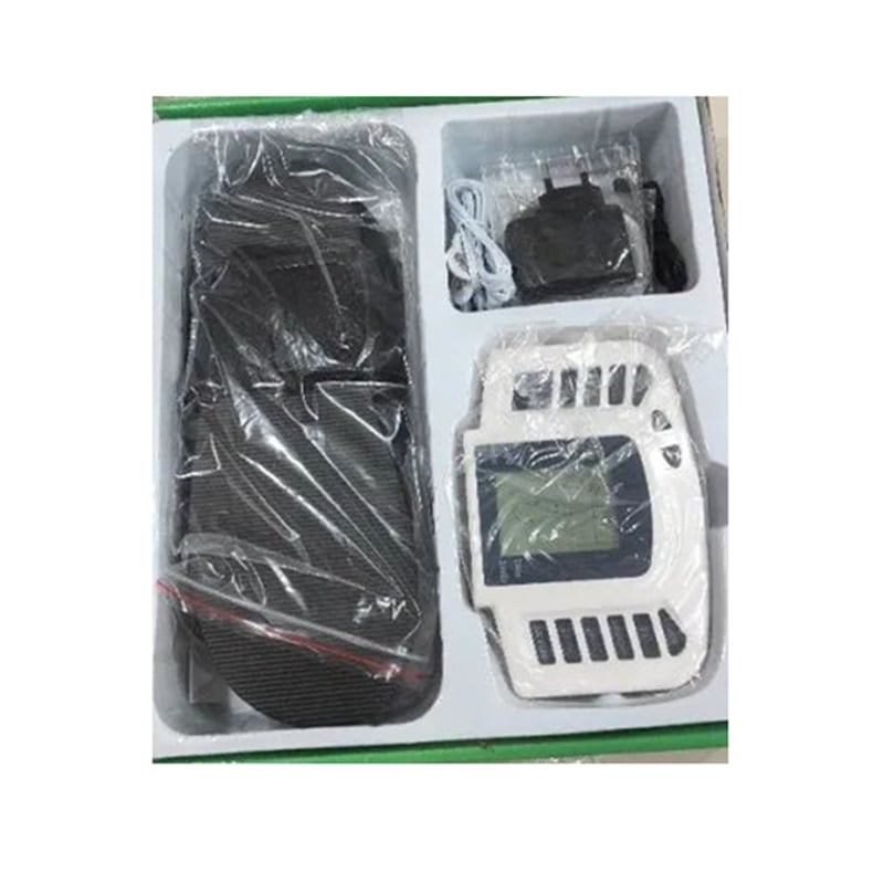Picture of Body Slimming massager tens massager digital therapy Massageador tens machine Electrod Pads+Russian/English+slippers