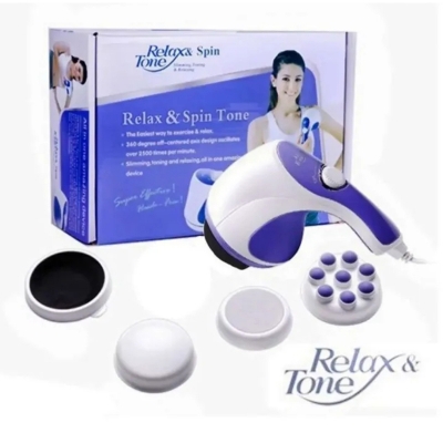 Picture of Massager Relax Professional Body Sculptor Spin Tone With 4 Different Massage Head And 1 Massage Head Protector Cover - Pregnancy Test Kit