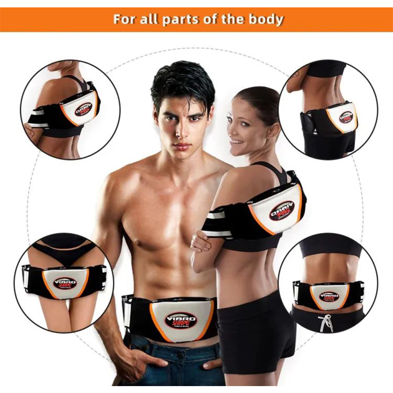 Picture of Electric Relaxing Abdominal Belly Vibro Shape Vibrating Heating Waist Belt
