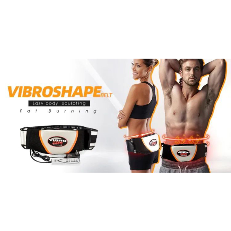 Picture of Electric Relaxing Abdominal Belly Vibro Shape Vibrating Heating Waist Belt