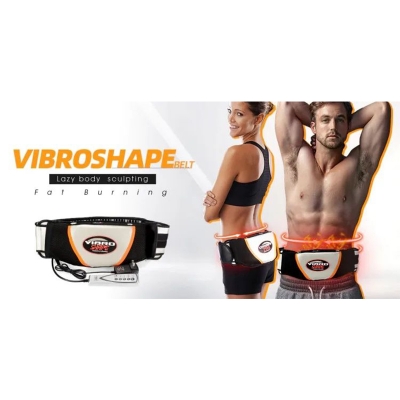 Picture of Electric Relaxing Abdominal Belly Vibro Shape Vibrating Heating Waist Belt