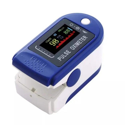 Picture of Pulse Oximeter Fingertip SpO2 Heart Rate Monitor with Battery
