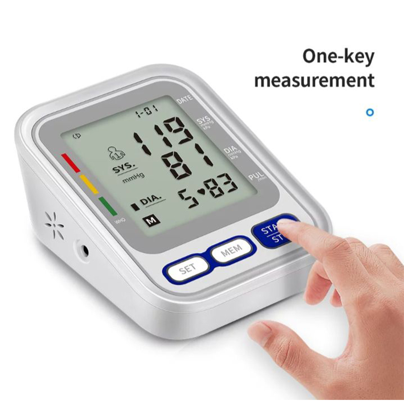 Picture of Silvia Upper Arm Blood Pressure Monitor Electric Automatic Tonometer Heart Pulse Rate Monitor