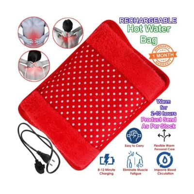 Picture of top quality Electric Hot Water Bag pain remover - Multicolour - Hot Water Bag - Hot Water Bag