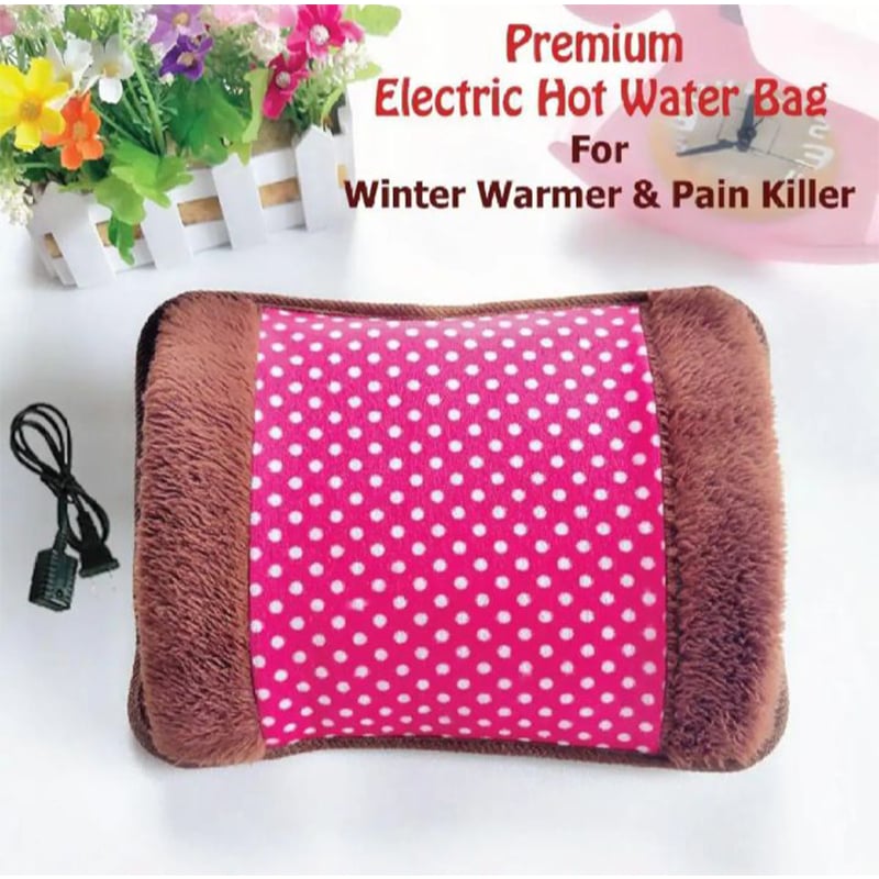 Picture of top quality Electric Hot Water Bag pain remover - Multicolour - Hot Water Bag - Hot Water Bag