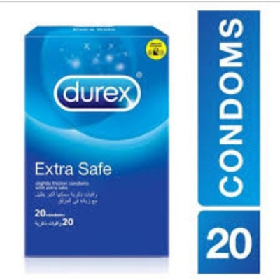 Picture of Durex Extra safe Condom - 20 pcs Box (Made In India)