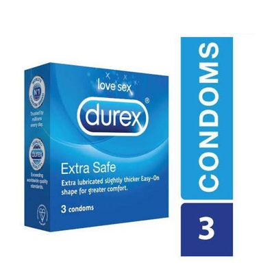 Picture of Durex Extra safe Condom - 3 pcs Box (Made In India)