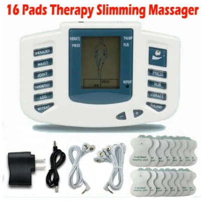 Picture of Physiotherapy Massage Machine with 4 Pads Body Pain Relief Therapy Stroke Machine
