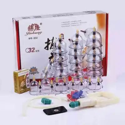 Picture of Hijama set/ hijama pin /hijama needles / cupping set/ Massage Cupping/ Dry cupping set 32pcs /হিজামা সেট /হিজামা কাপ