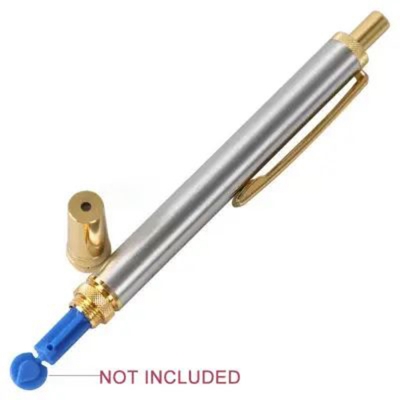 Picture of 1pcs Stainless Steel Lancet Point Massager Pen Bloodletting Pen Massage Needle Holder For Hijama