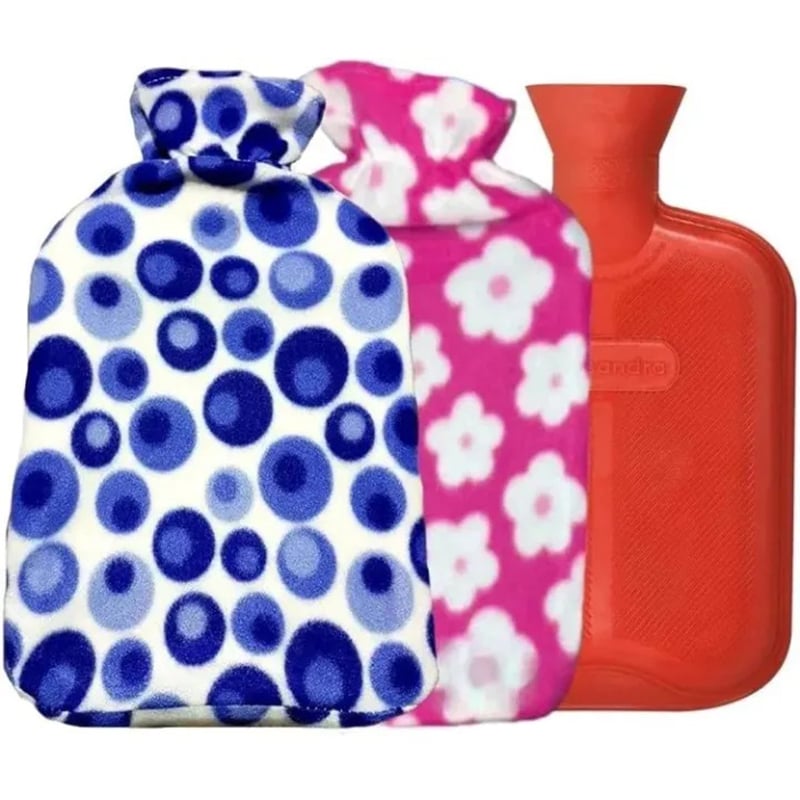 Picture of Hot water bag with cover - Multicolor