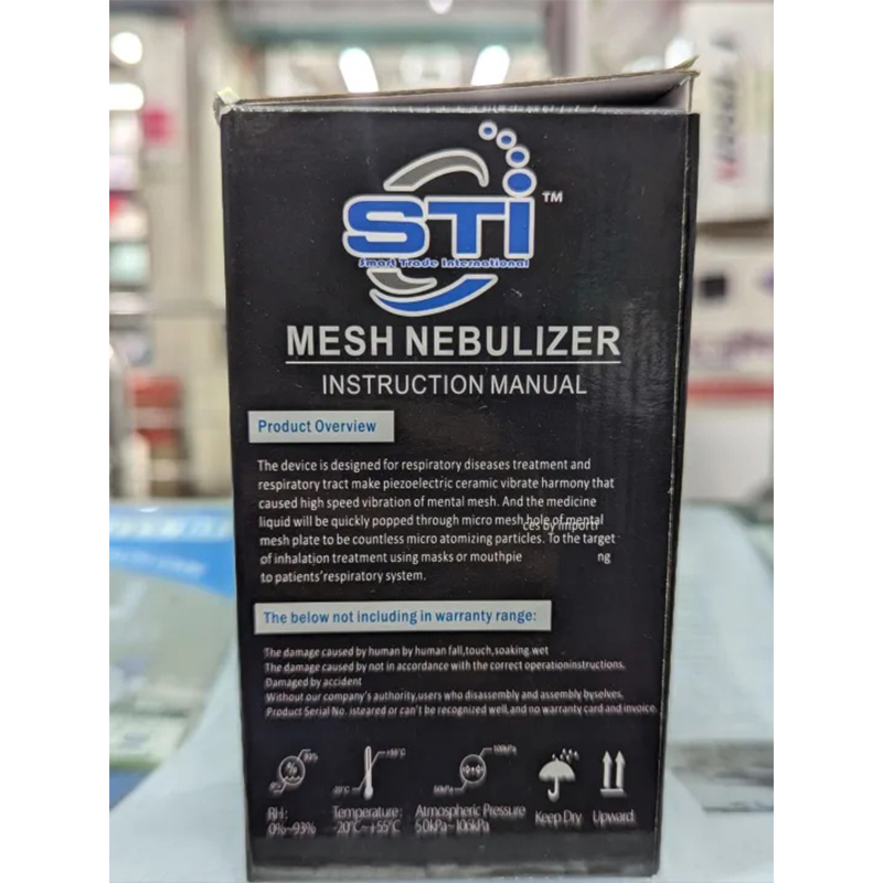 Picture of S T I Mesh nebulizer - portable and rechargeable Nebulizer -1 year warranty - Mesh nebulizer